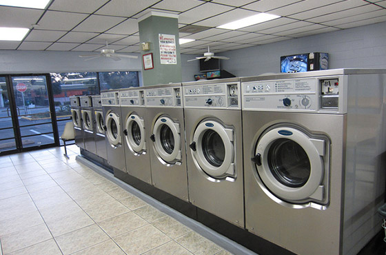 Nice Day Laundromat & Cleaners Interior